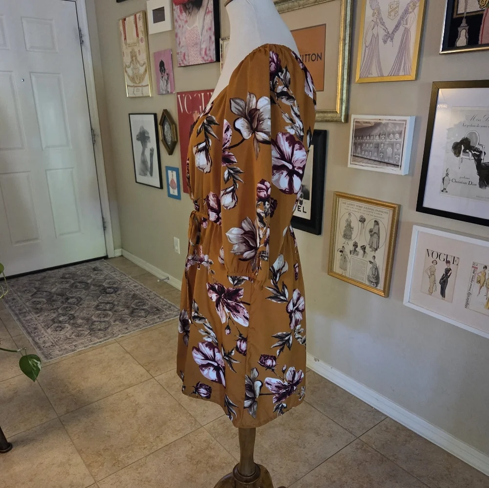 Indulge In‎ Style Sienna Floral Mini Dress NEW